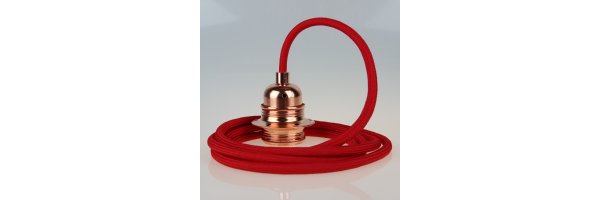 Pendel mit E27 Fassung Kupfer
