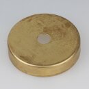 Abschluss-Kaschierung 57x11mm Metall Messing roh mit Rand...