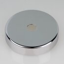 Abschluss-Kaschierung 57x11mm Metall verchromt mit Rand...