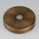 Abschluss-Kaschierung 57x11mm Metall Antik Fume mit Rand...