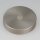 Abschluss-Kaschierung 57x11mm Metall Edelstahloptik mit Rand für Lampen und Leuchtenbau