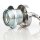 Abschluss-Kaschierung 57x11mm Metall Edelstahloptik mit Rand für Lampen und Leuchtenbau