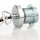 Abschluss-Kaschierung 57x11mm Metall Edelstahloptik mit Rand für Lampen und Leuchtenbau