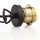 Lampen Abschluß Kaschierung schwarz lackiert 57x11mm mit Mittelloch 10,2mm
