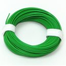 10 Meter Schaltlitzen Kabel grün 1-adrig...