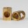 M10x1 Auslass-Muffe Gewinde-Adapter 6-kant 12x17mm Messing 1 Auslass