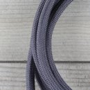 Textilkabel Lampenpendel 1-5m graphit-grau mit E14 Fassung Kunststoff schwarz