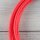 Textilkabel Anschlussleitung Zuleitung 1-5m rot mit Euro-Flachstecker