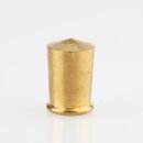 M10x1 Abschlussknopf Zierknopf 13x20mm Messing für Lampen und Leuchtenbau
