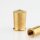 M10x1 Abschlussknopf Zierknopf 13x20mm Messing für Lampen und Leuchtenbau