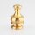 M10x1 Abschlussknopf Zierknopf 20x34mm Messing für Lampen und Leuchtenbau