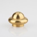 M10x1 Abschlussknopf Zierknopf 25x18mm Messing für...