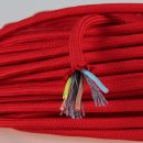 Textilkabel Rot 3-adrig 3x0,75mm² Zug-Pendelleitung...