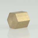 M10x1 Lampen Abschlussknopf Zierknopf 12x12mm Sechskant...