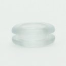 Kabeldurchführungstülle transparent 14x8x8 mm für 10 mm Lochbohrung