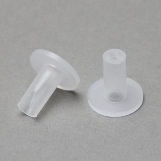 5 x Isolierungstülle transparent für E14 Fassungen 16x15 mm