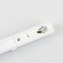 2-Sockel Linestra Linien S14s Lampenfassung 1 Meter Kunststoff weiß für 220-240V AC Leuchtmittel