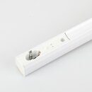 2-Sockel Linestra Linien S14s Lampenfassung 1 Meter Kunststoff weiß für 220-240V AC Leuchtmittel