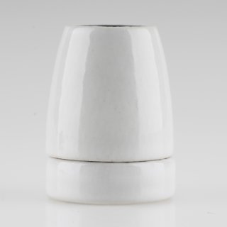 E27 Porzellan Keramik-Fassung mit R 3/8 Zoll Innengewinde 250V/4A