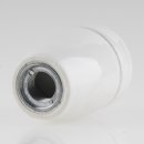 E27 Porzellanfassung glasiert mit R3/8 Zoll Innengewinde 250V/4A