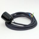 Textilkabel Graphit-Grau mit E27 Lampenfassung...