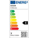 Sigor E14 LED Leuchtmittel Röhrenform klar 7W=(60W) 806lm warmweiß dimmbar