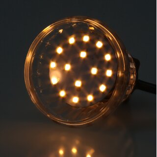 E14 LED Kappenlampe warmweiß 3800K 16+4 SMD 1,2W/230V