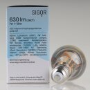 Sigor E27 LED Filament Kopfspiegellampe gold 7W(=48W) 220-240V 600 lm 2700K warmweiß dimmbar