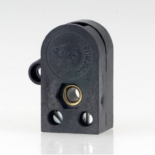Einbau-Zugschalter 1-polig EIN/AUS 250V/2A 27x15x11.5mm mit Einlochbefestigung für Lampen