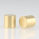 M5 Abschlussknopf Zierknopf 10x10mm zylindrisch Messing...