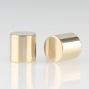 M5 Abschlussknopf Zierknopf 10x10mm zylindrisch Messing...