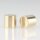 M5 Abschlussknopf Zierknopf 10x10mm zylindrisch Messing poliert für Lampen und Leuchtenbau