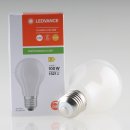 Ledvance E27 LED Filament Leuchtmittel 230V/11W=(100W) AGL-Form matt warmweiß dimmbar 1521 lm