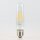 Sigor E27 LED Filament Röhrenlampe T32 klar 6,5W = (60W) 806lm warmweiß dimmbar