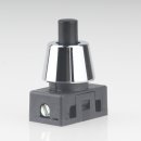 Lampen Einbau-Druckschalter schwarz mit M10x1...