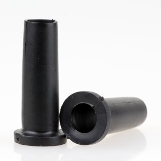Knickschutztülle Länge 30mm Durchgang 6,5mm schwarz mit Haltewulst
