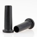 Knickschutz-Tülle Länge 30mm Durchgang 6,5mm schwarz mit Haltewulst