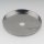 Lampen Abschluss-Scheibe Kaschierung Zierkappe 71x6mm Metall roh 10,2mm Mittelloch