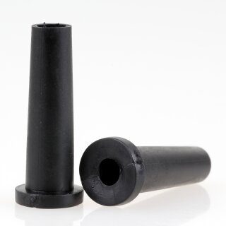 Knickschutztülle Länge 35mm Durchgang 5,5mm schwarz mit Haltewulst