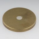 Abschluss-Scheibe Kaschierung 61x6mm Messing roh für...