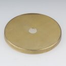 Abschluss-Scheibe Kaschierung 71x6mm Messing roh für...