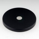 Abschluss-Scheibe Kaschierung 51x6mm Metall schwarz...