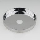 Abschluss-Scheibe Kaschierung 51x6mm Metall verchromt...