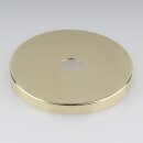 Abschluss-Scheibe Kaschierung 61x6mm Messing poliert...