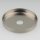 Abschluss-Scheibe Kaschierung 51x6mm Metall Edelstahloptik für Lampen und Leuchtenbau
