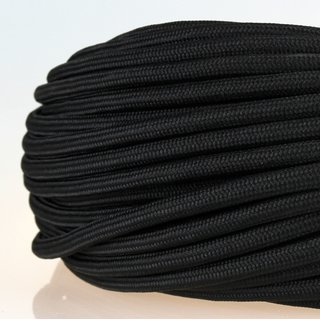 Textilkabel Stoffkabel schwarz 3-adrig 3x0,75 Zug-Pendelleitung S03RT-F 3G0,75 