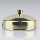 1-Loch Lampen-Baldachin Metall 80x31mm mit Zugentlastung...