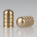 M10x1 Abschlussknopf Zierknopf 15x21mm Messing für...