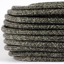 Textilkabel Stoffkabel grau meliert 3-adrig 3x0,75...
