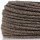 Textilkabel Stoffkabel braun meliert 3-adrig 3x0,75 Gummischlauchleitung 3G 0,75 H03VV-F textilummantelt